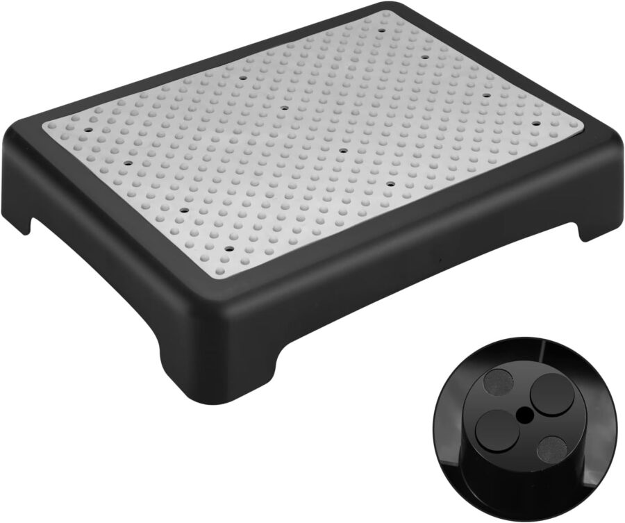 Step Stool, Indoor Outdoor Non-Slip Platform Step Stools for Adults ＆ Elderly Senior, Portable Anti-Fall Safety Step Platform, Large Size 3.5 Inch High Rise Stairs