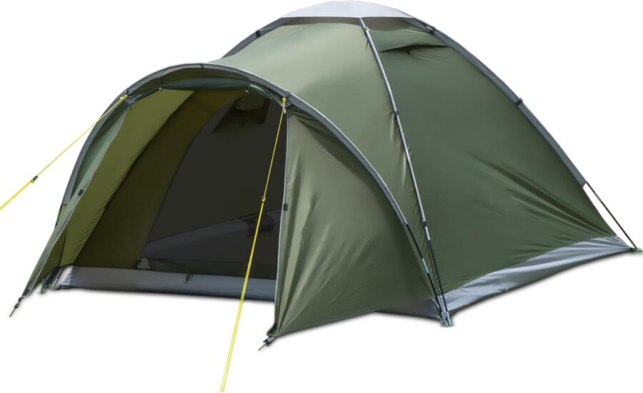 Camping Tent with Vestibule, Tents Camping Tent for 2-4 People,  Waterproof Tent for Camping, Travel, Trekking, Garden, Dome Tent, Ultralight Backpack, Upgrade 2025